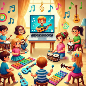 Learning Music/ Performing art offline or via Online music lessons